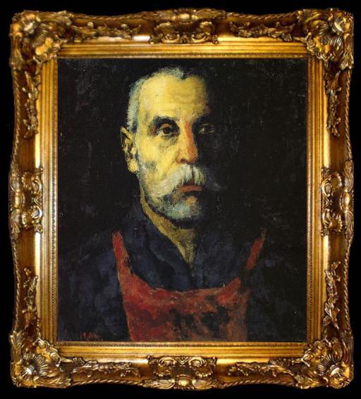 framed  Kazimir Malevich Portrait of a Man, ta009-2